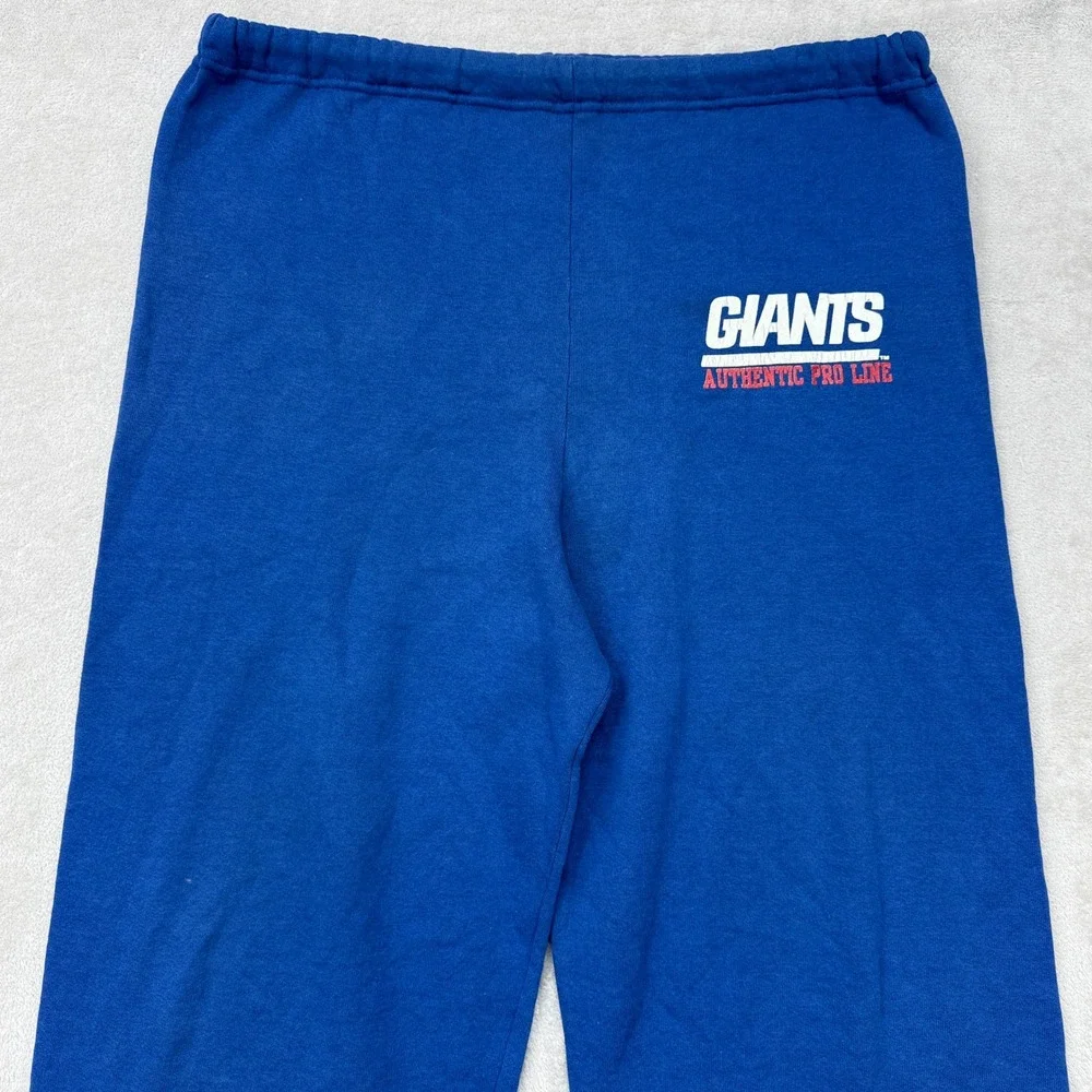 VTG Russell Athletic New York Giants Sweatpants Men Medium Blue Pro Line NFL USA